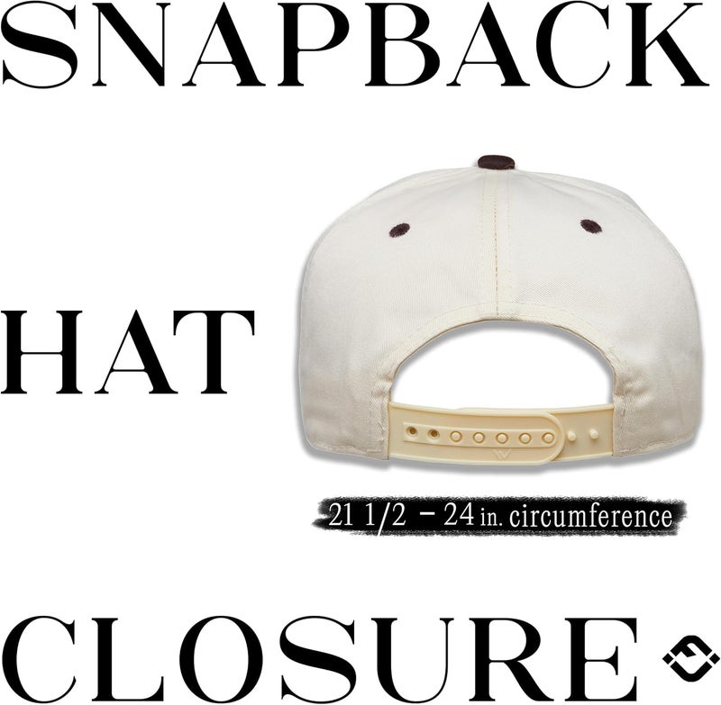 Funky Junque Vintage Canvas Snapback Hat - Adjustable 2 Tone Cap for Men Women - Put It On My, Cowboy, Girl Dad, Funny - Image 5